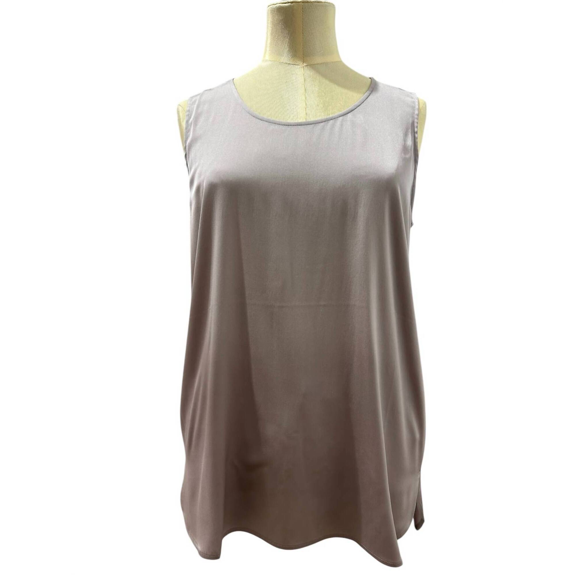 New Repeat Cashmere Silk Tank Top In Mauve